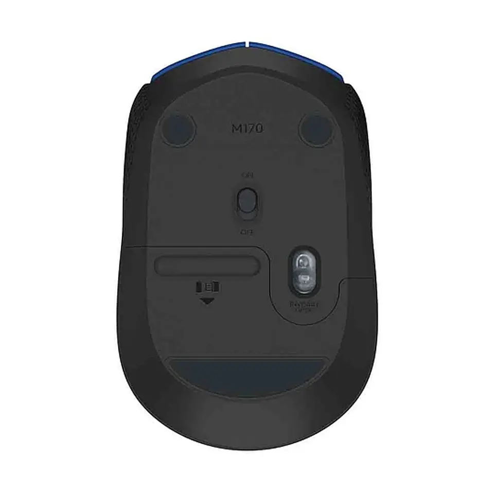 Mouse Inalambrico Logitech M170 Azul 4