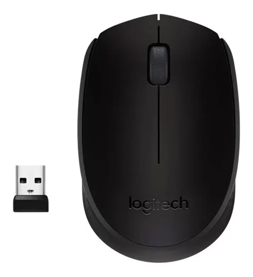 Mouse Inalambrico Logitech M170 Negro 1