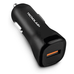 Cargador para Automovil turbo 3.0 USB 12v TL049BK