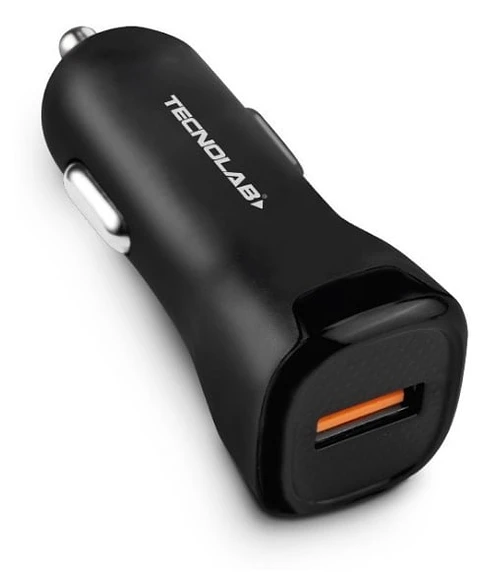 Cargador para Automovil turbo 3.0 USB 12v TL049BK