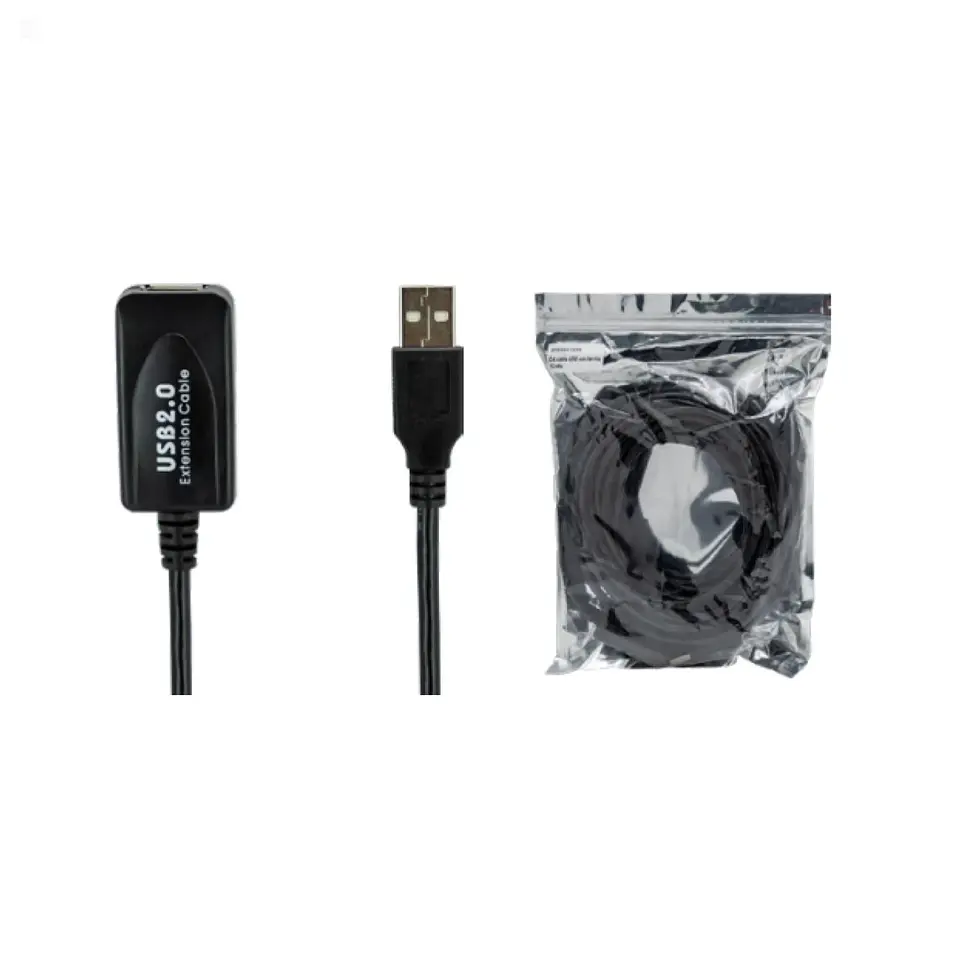 Extension USB macho hembra 10 metros 2.0 con ferrita  2