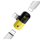 Adaptador de audio Lightning divisor carga y audio 2
