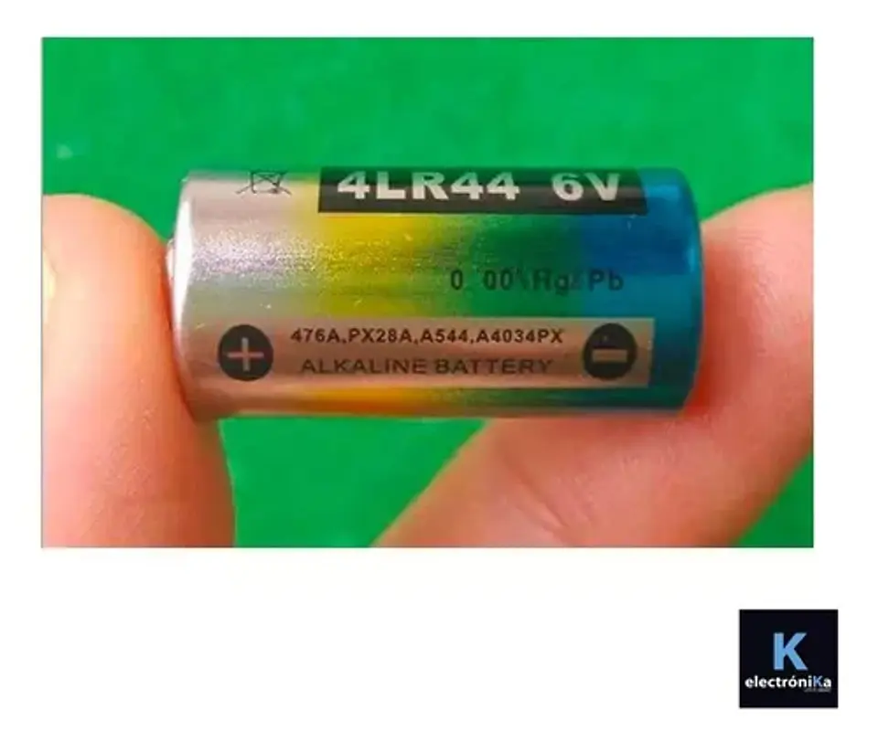 Pila 4LR44 Alcalina 6v 3