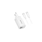 CARGADOR CELULAR/Notebook QC3.0 + PD - 65W - CON CABLE TIPO C A C - Miniatura 1