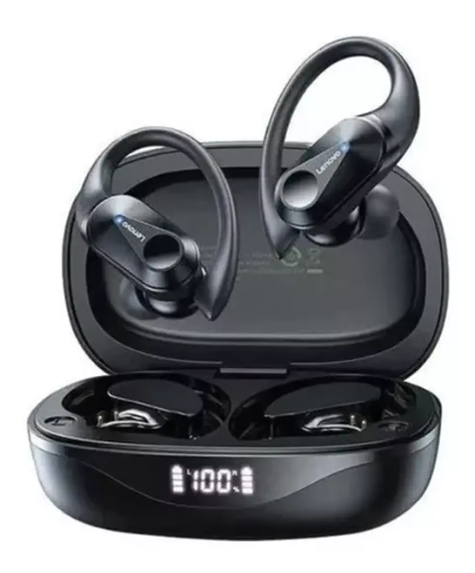 Audífonos Bluetooth Lenovo Lp75 Negro 2