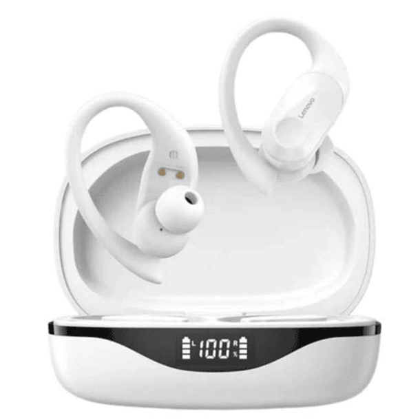 Audífonos Bluetooth Lenovo Lp75 Blanco 1
