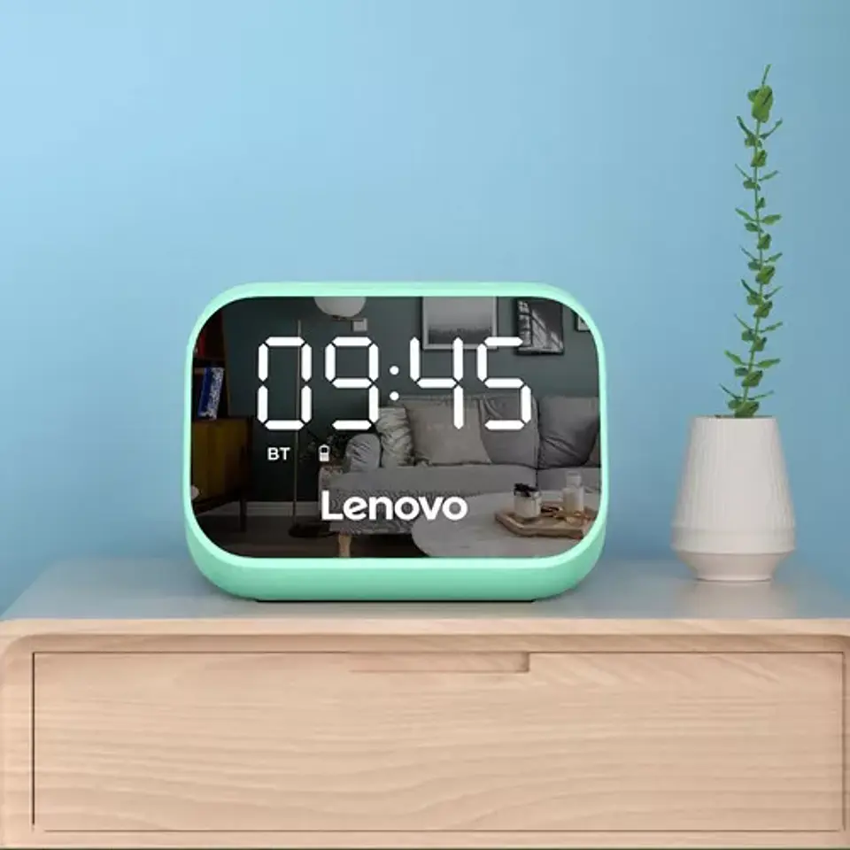 Parlante Portátil TS13 Bluetooth 5.0 Lenovo - Verde Agua 5