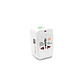 Adaptador de viaje universal 110v-240v  + 2 USB  - Miniatura 1