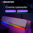 Barra de sonido MONSTER AIRMARS G01 Bluetooth altavoz RGB 2