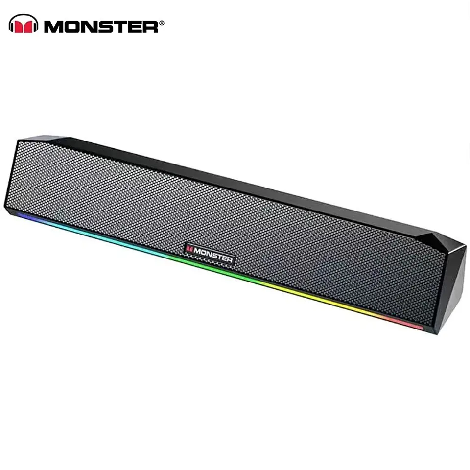 Barra de sonido MONSTER AIRMARS G01 Bluetooth altavoz RGB 1
