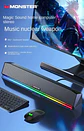 Barra de sonido MONSTER AIRMARS G01 Bluetooth altavoz RGB - Miniatura 4