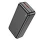 Cargador portatil Hoco J101B Astute 30000mAh 22.5W Negro - Miniatura 1