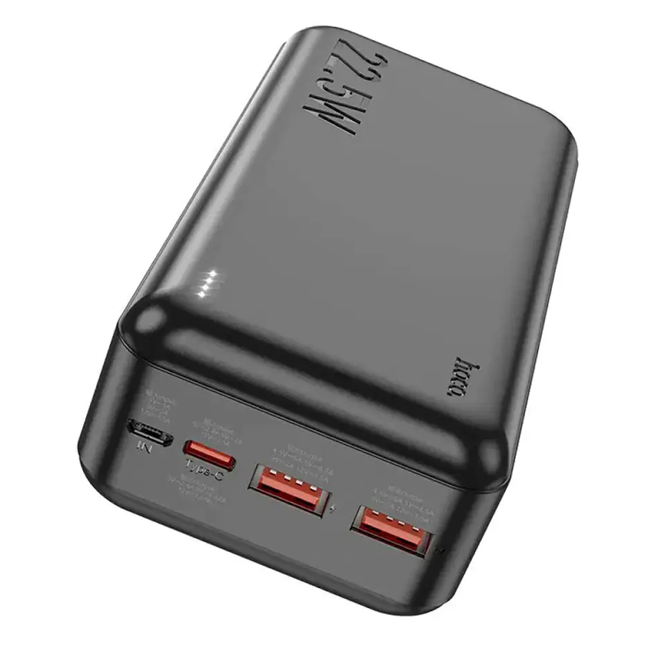Cargador portatil Hoco J101B Astute 30000mAh 22.5W Negro 2