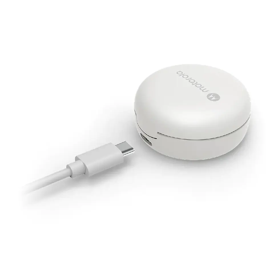 Audifonos  moto buds 150 true wireless WHITE 2