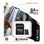 Memoria microSD 100mbs A1 64GB  1