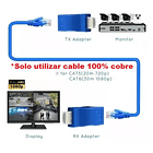Extensor Adaptador Hdmi A Cable Utp Lan Rj45 4k Hasta 30mt  3