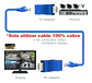Extensor Adaptador Hdmi A Cable Utp Lan Rj45 4k Hasta 30mt  - Miniatura 3