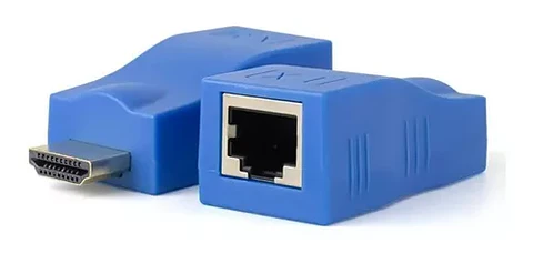 Extensor Adaptador Hdmi A Cable Utp Lan Rj45 4k Hasta 30mt 
