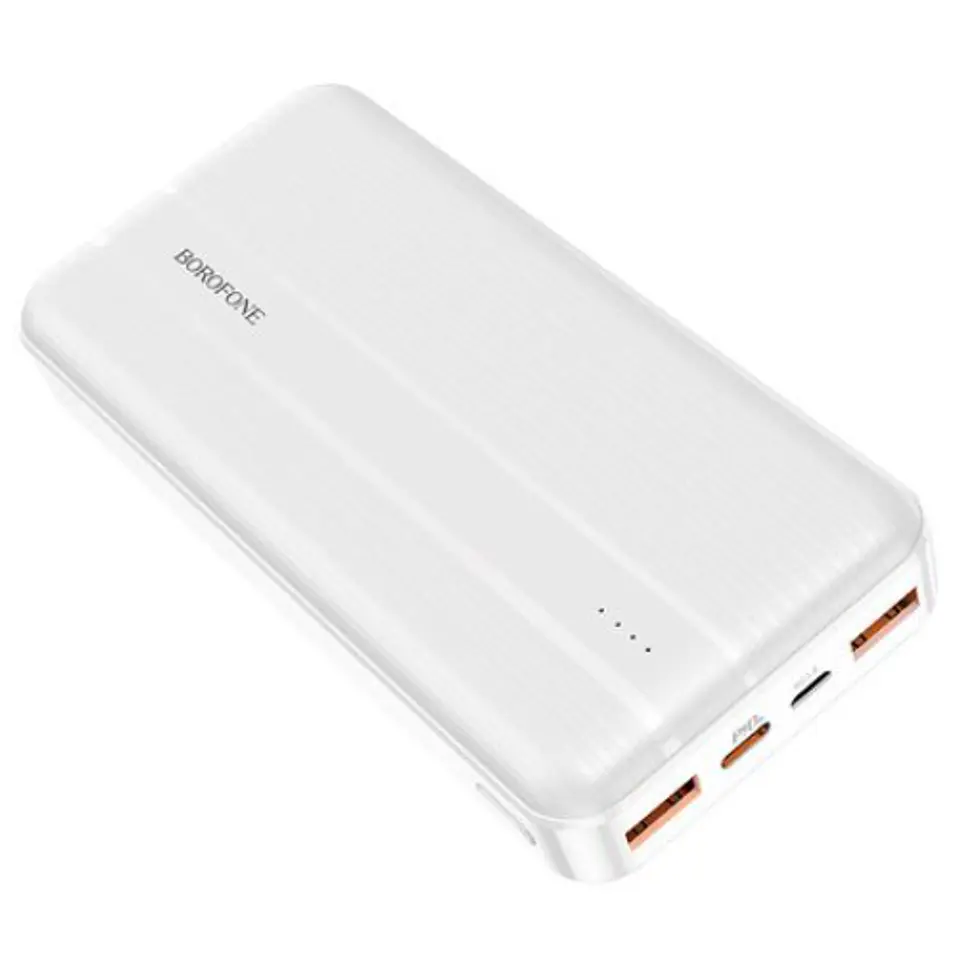 Borofone PD 20W + QC 3.0 20000mAh Fast Charging Power Bank - BJ9A - White 1