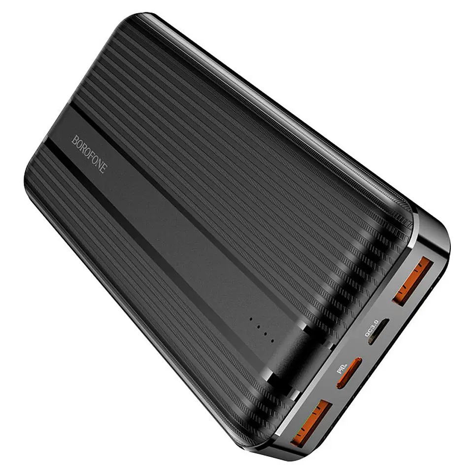 Borofone PD 20W + QC 3.0 20000mAh Fast Charging Power Bank - BJ9A - Black 1