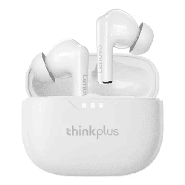 Audífonos bluetooth 5.2 Lenovo LP3 Pro blanco 1