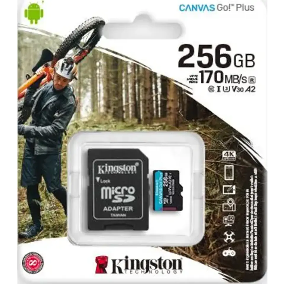 Memoria microSD 170mbs A2 256GB 1