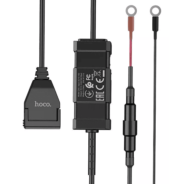 Cargador de moto HOCO Z45 S/cable  3