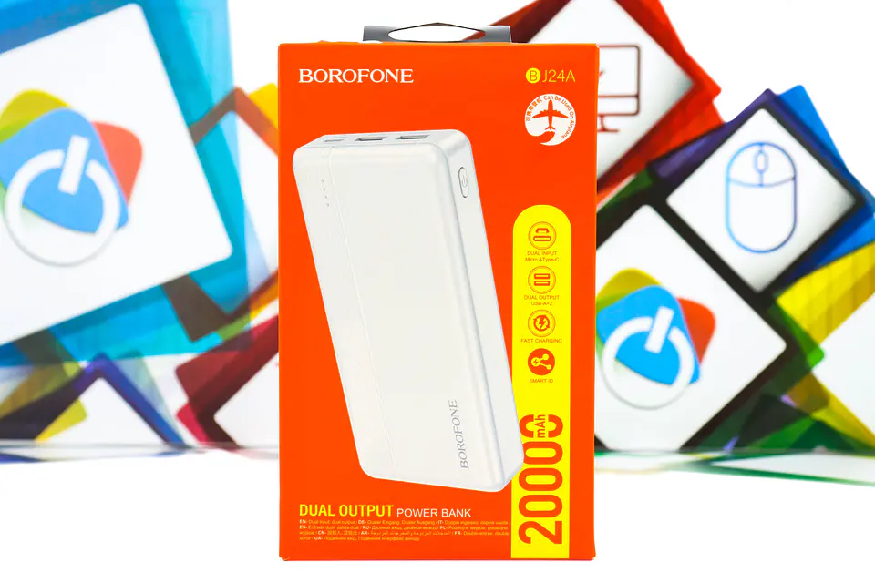 Powerbank BOROFONE BJ24A 20.000MAH BLANCO  3