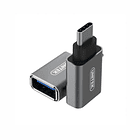 OTG adaptador USB-C a USB Aluminio  1