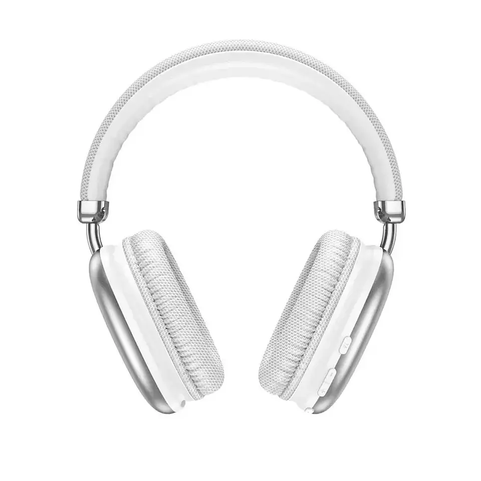 Audifonos bluetooth Hoco Air W35 Plateado  2
