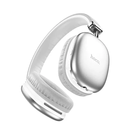 Audifonos bluetooth Hoco Air W35 Plateado 