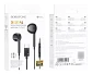 Audifono BOROFONE BM60 tipo C Negro  - Miniatura 3