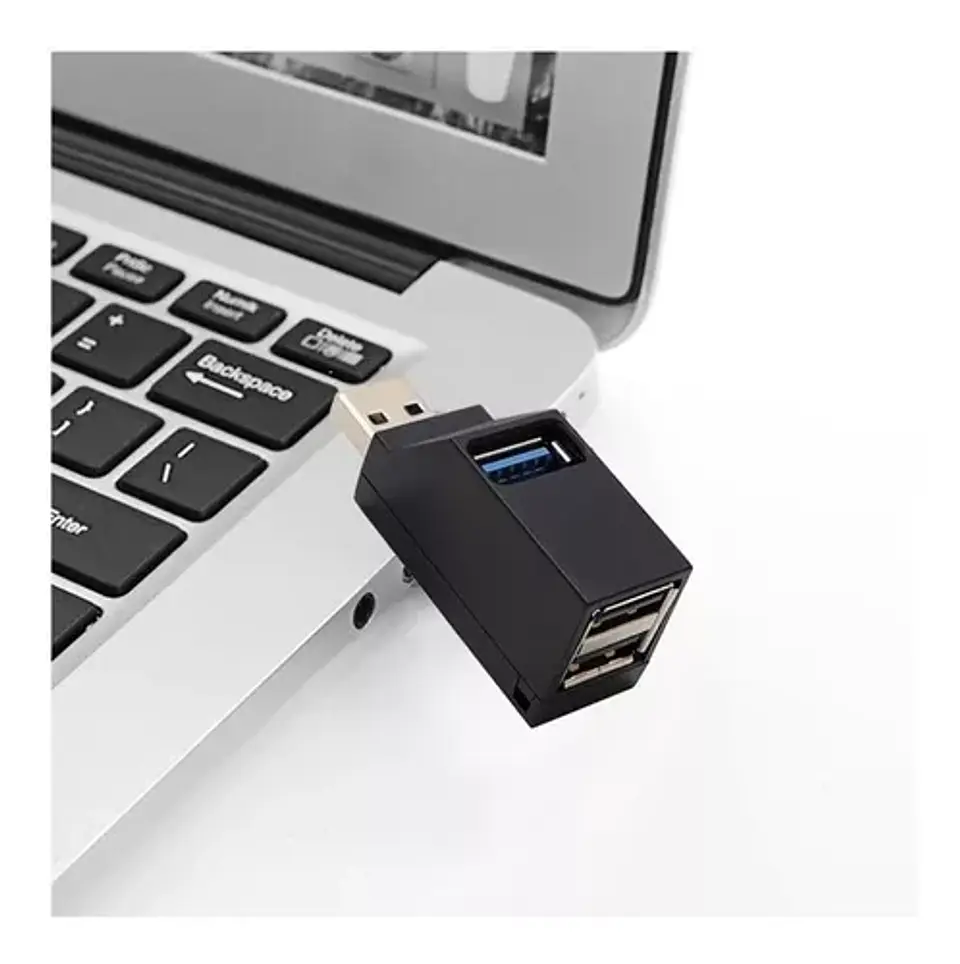 HUB USB 3 puertos (2 USB 2.0 + 1 USB 3.0) 2