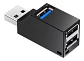 HUB USB 3 puertos (2 USB 2.0 + 1 USB 3.0) - Miniatura 1