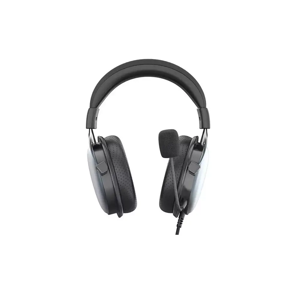 Audífonos Gamer Hp Dhe-8005 Negro Con Luz Led 3