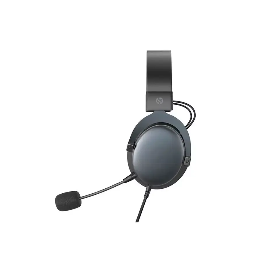 Audífonos Gamer Hp Dhe-8005 Negro Con Luz Led 2
