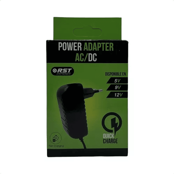 Fuente De Poder 9v 3a Cargador Transformador 4.0mm X 1.7mm 4