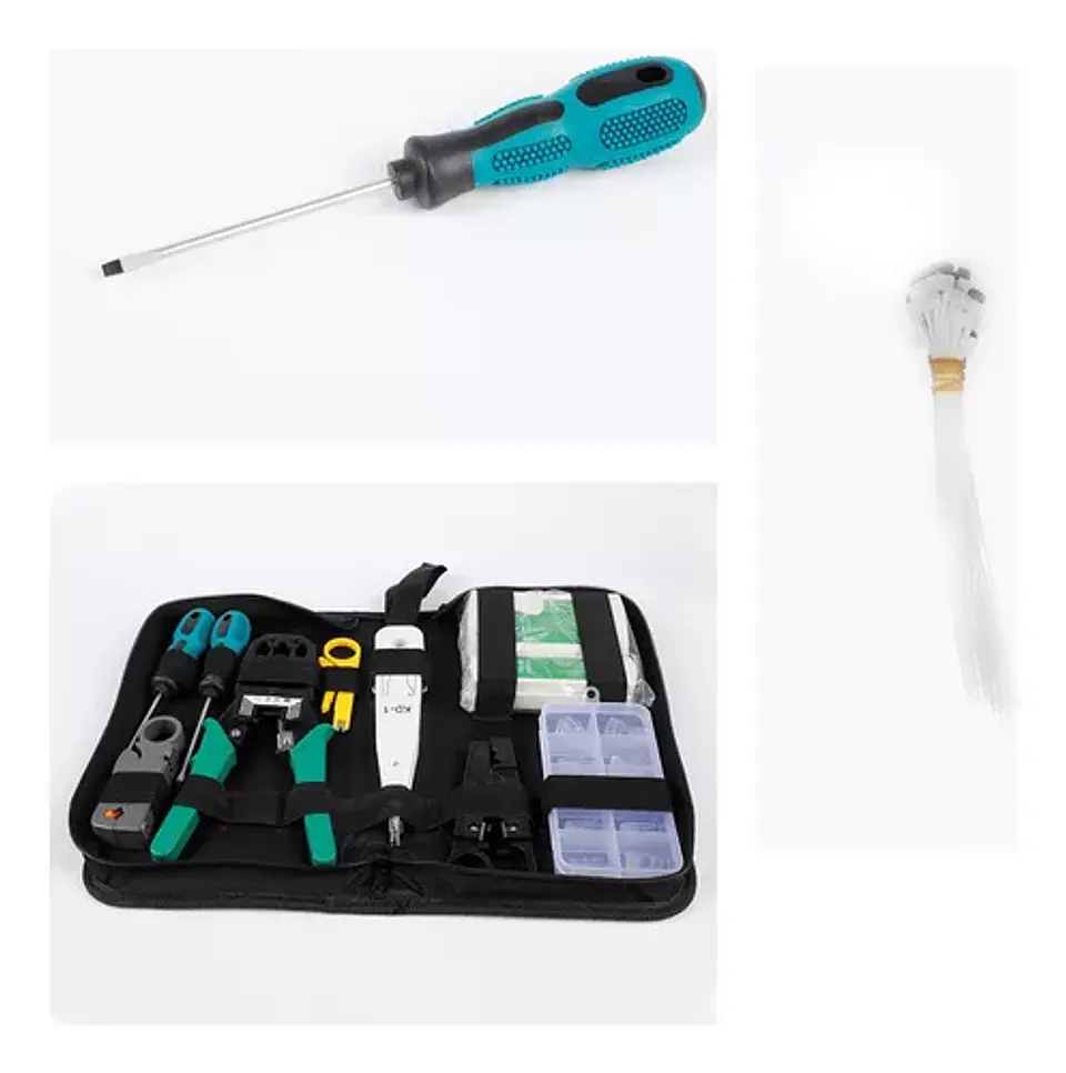Kit de Herramientas Para Redes Rj45-rj11  12 piezas 7