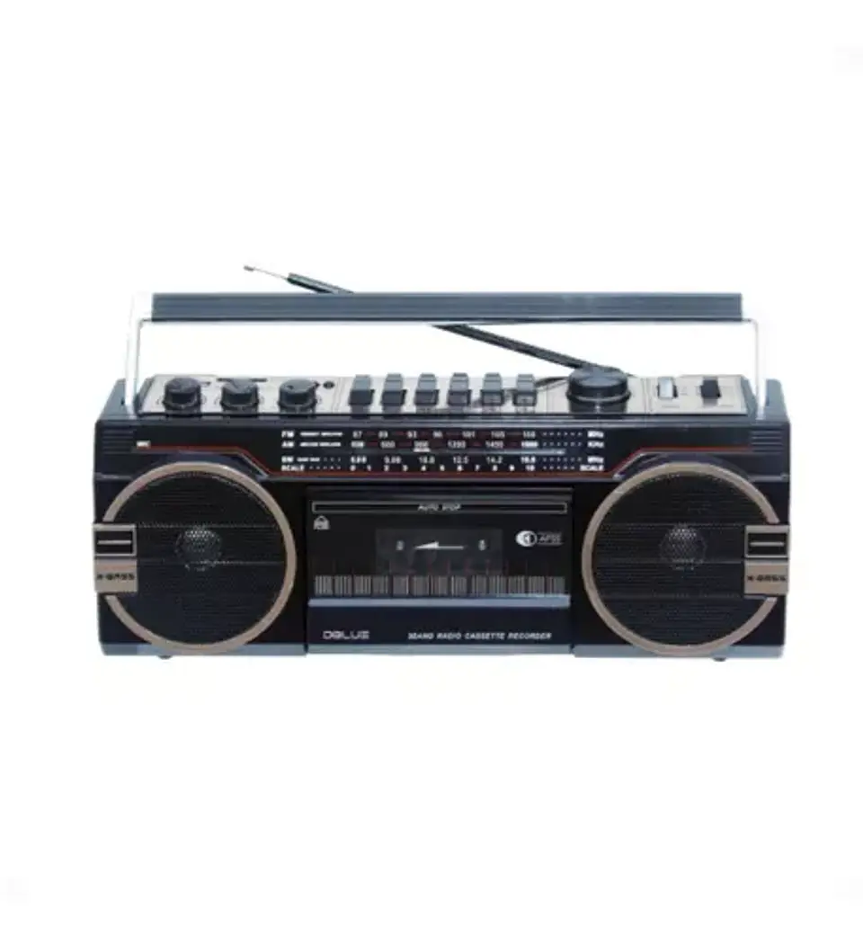 RADIO RETRO CON CASSETTE BT/USB/SD AP02054  2