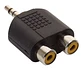 Adaptador de audio RCA Hembra a 3.5 Macho - Miniatura 2
