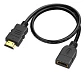 Cable HDMI Extension M-H 2.0 Negro 50 CMS - Miniatura 1