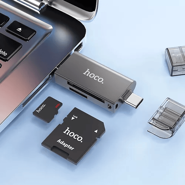 Lector de Memoria MicroSD USB/USB-C 3.0 Hasta 2TB 4