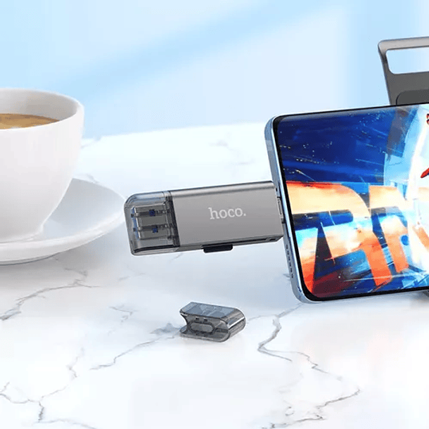 Lector de Memoria MicroSD USB/USB-C 3.0 Hasta 2TB 3