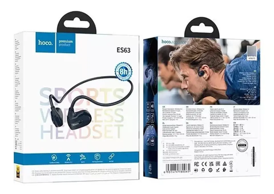 Audifonos deportivo de conduccion HOCO SPOPT ES63 BT  3