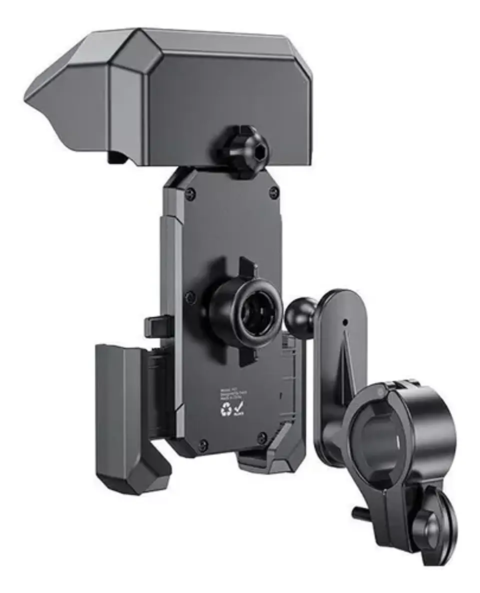 Soporte para celular moto y bicicleta con visera HOCO H31  3