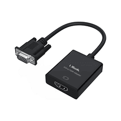 Conversor VGA + audio HDMI cable 20cm