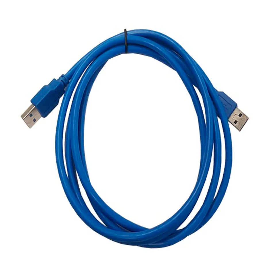 Cable USB 3.0 macho a macho USB 3.0 color azul 1 mts 1