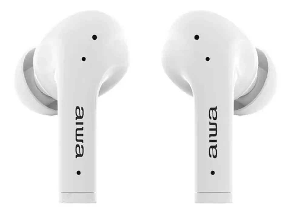 Audifonos Bt Aiwa con cancelacion de ruido AW-30ANC Blanco  1