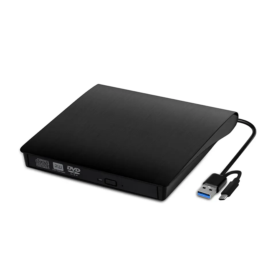 Lector y grabador USB-C/USB de CD/DVD 1