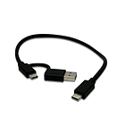 DOCKING STATION dual para discos SSD NVME/SATA  4